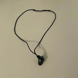 Skull necklace (black)